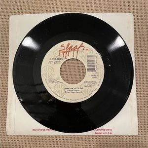 Los Lobos Come On Let’s Go 7” 45rpm B Side Ohh My Head